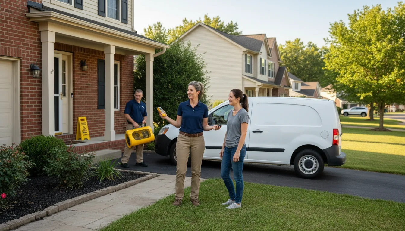 Water restoration image for Fire And Smoke Damage Restoration in Cadiz, OH
